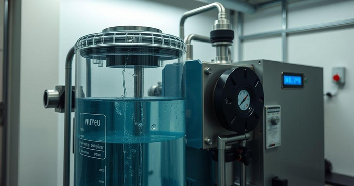 Deionizador pressurizado: purificação de água com alta eficiência Deionizador pressurizado: purificação de água com alta eficiência
