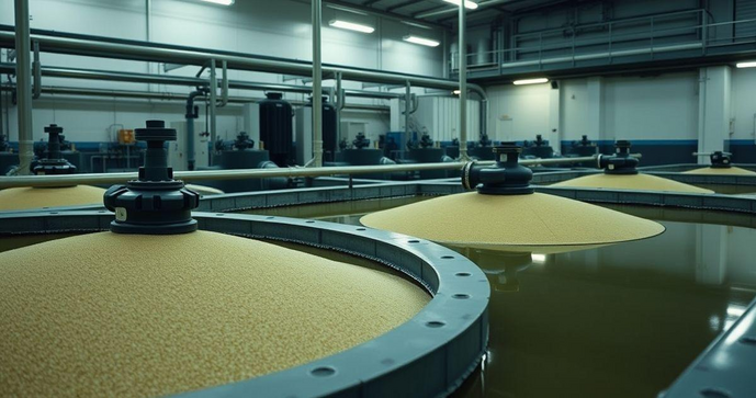 Filtro de areia tratamento de água industrial: retenção de partículas com eficiência Filtro de areia tratamento de água industrial: retenção de partículas com eficiência