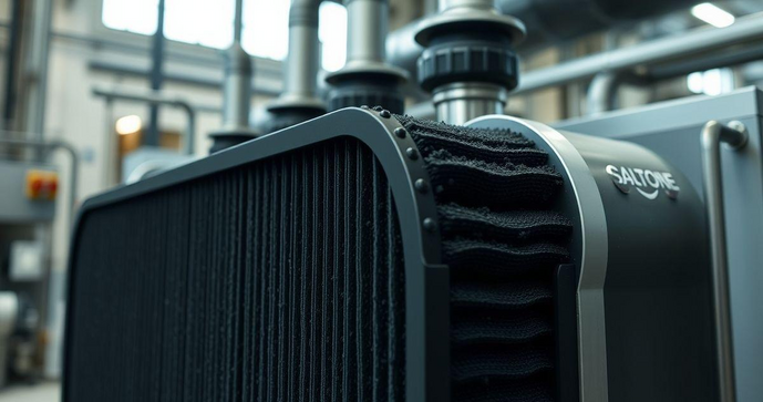 Filtro de Carvão Ativado Industrial para Purificação Eficiente Filtro de Carvão Ativado Industrial para Purificação Eficiente